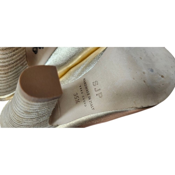 SJP by Sarah Jessica Parker Rigby Mule Rosegold Size EU 35.5/US 5 - Picture 14 of 14